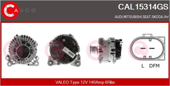 CAL15314GS CASCO Генератор