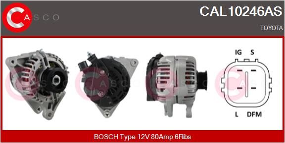 CAL10246AS CASCO Генератор