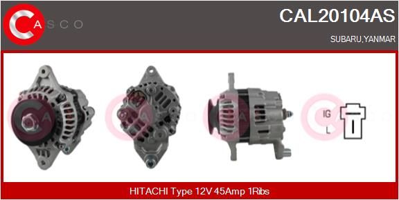 CAL20104AS CASCO Генератор