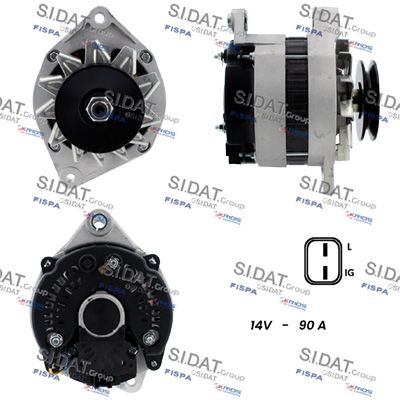 A12VA1293A2 SIDAT Генератор