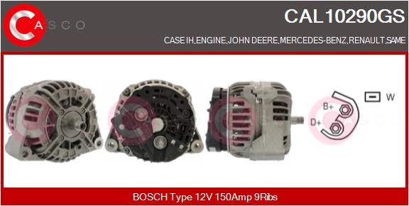CAL10290GS CASCO Генератор