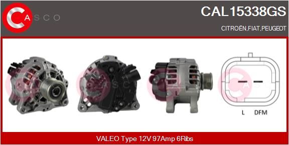 CAL15338GS CASCO Генератор