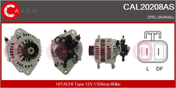 CAL20208AS CASCO Генератор