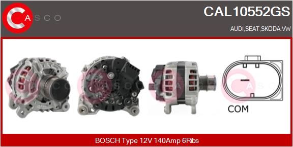 CAL10552GS CASCO Генератор