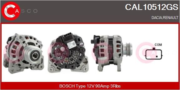 CAL10512GS CASCO Генератор