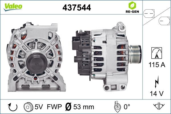 437544 VALEO Генератор