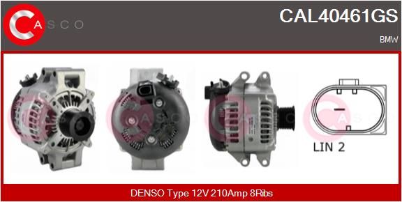 CAL40461GS CASCO Генератор