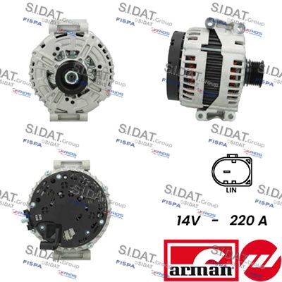 A12BH0195AS SIDAT Генератор