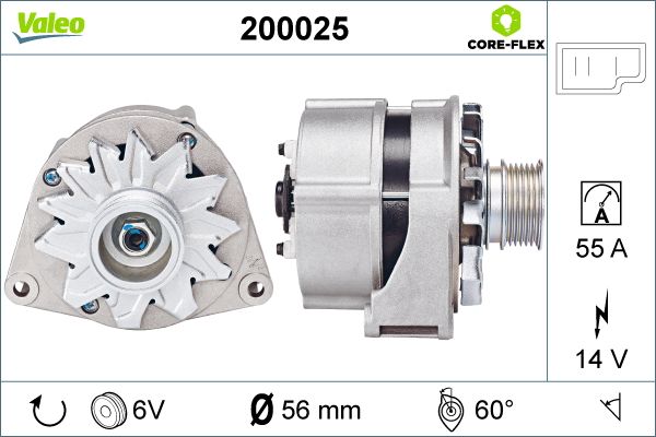 200025 VALEO Генератор