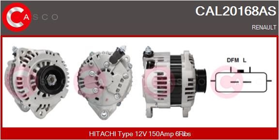 CAL20168AS CASCO Генератор