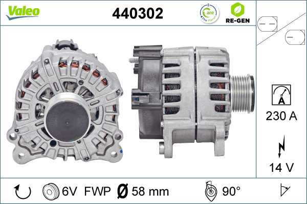 440302 VALEO Генератор