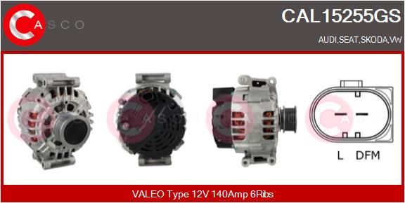 CAL15255GS CASCO Генератор