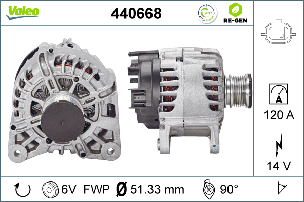 440668 VALEO Генератор