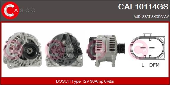 CAL10114GS CASCO Генератор