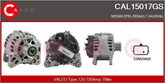 CAL15017GS CASCO Генератор