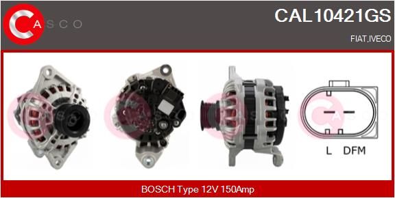 CAL10421GS CASCO Генератор