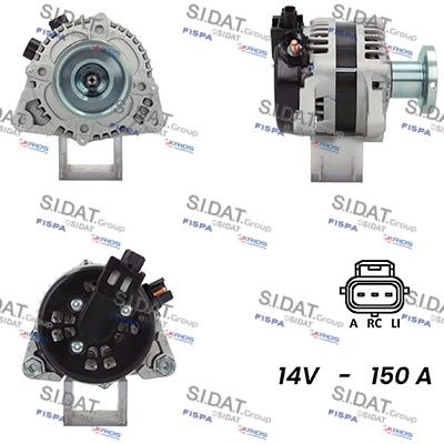 A12DE0153A2 FISPA Генератор