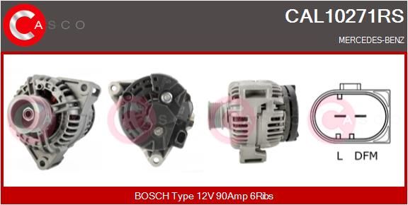 CAL10271RS CASCO Генератор