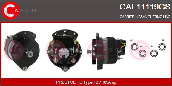 CAL11119GS CASCO Генератор