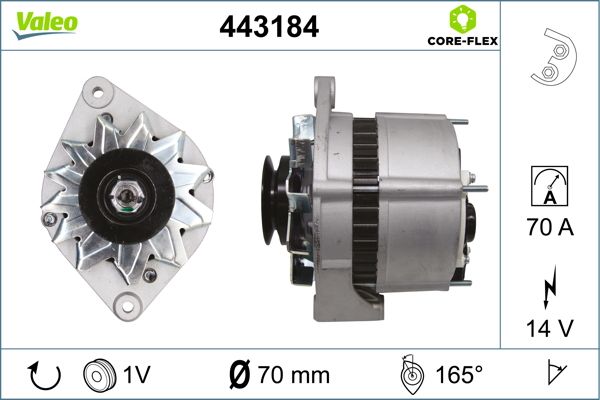 443184 VALEO Генератор