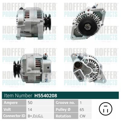 H5540208 HOFFER Генератор