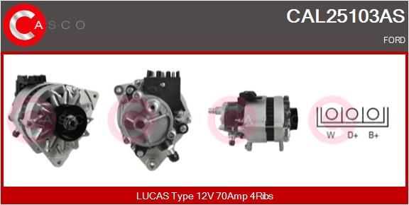CAL25103AS CASCO Генератор
