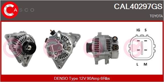 CAL40297GS CASCO Генератор