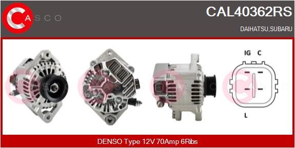 CAL40362RS CASCO Генератор