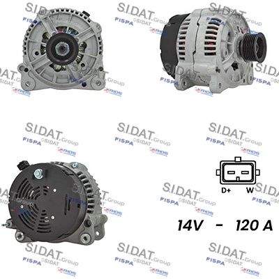 A12BH0835A2 SIDAT Генератор