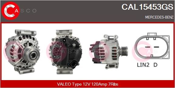 CAL15453GS CASCO Генератор