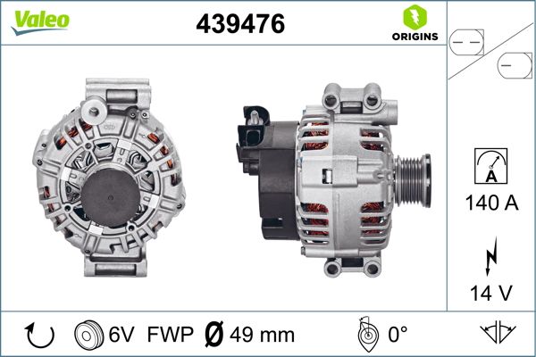 439476 VALEO Генератор