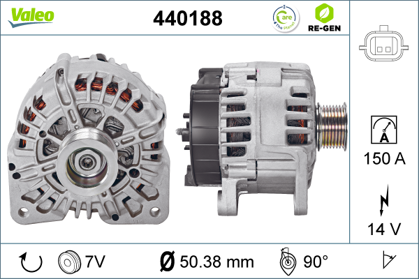 440188 VALEO Генератор