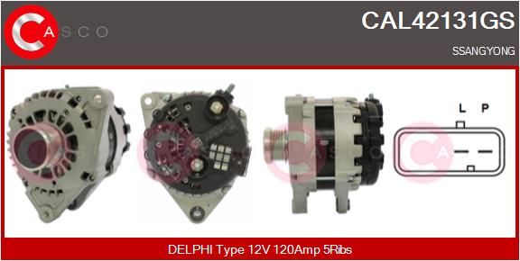 CAL42131GS CASCO Генератор