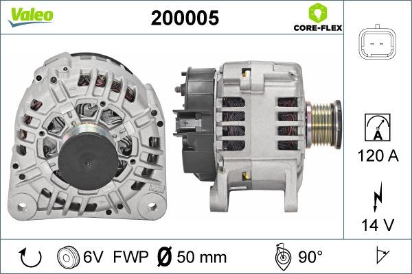 200005 VALEO Генератор