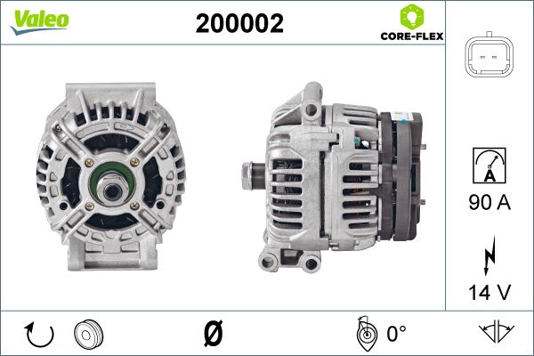 200002 VALEO Генератор