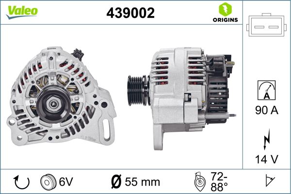 439002 VALEO Генератор