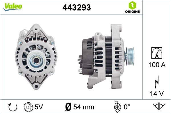 443293 VALEO Генератор