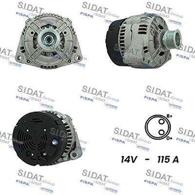 A12BH0551A2 SIDAT Генератор