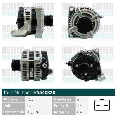 H5540015 HOFFER Генератор