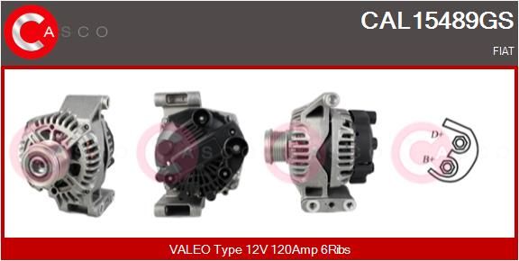 CAL15489GS CASCO Генератор