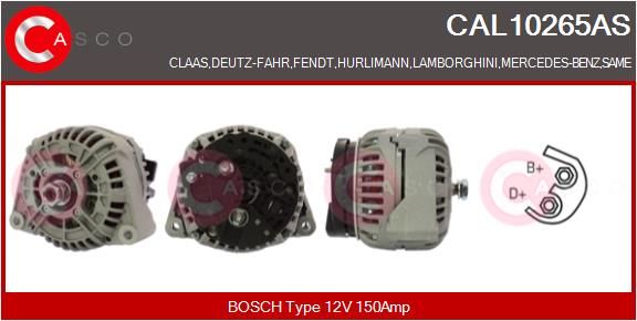 CAL10265AS CASCO Генератор
