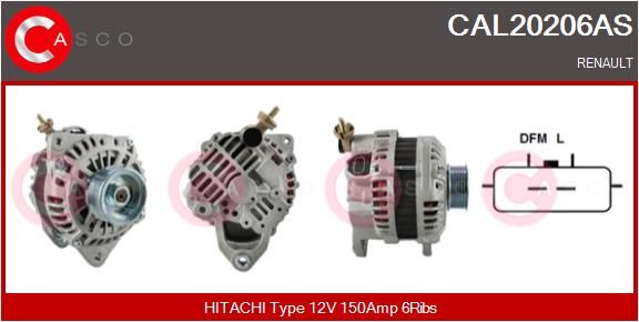 CAL20206AS CASCO Генератор