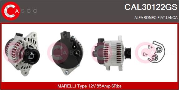 CAL30122GS CASCO Генератор