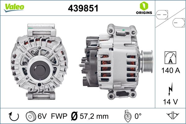 439851 VALEO Генератор