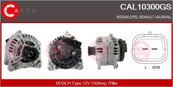 CAL10300GS CASCO Генератор