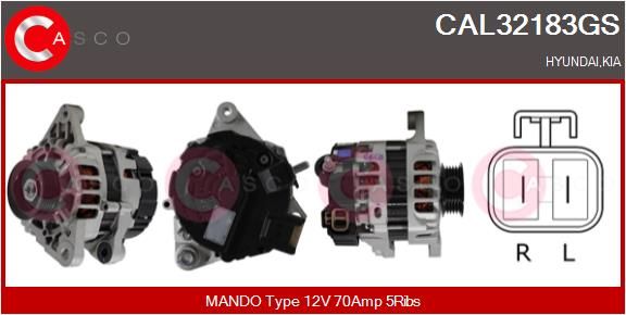 CAL32183GS CASCO Генератор