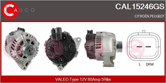 CAL15246GS CASCO Генератор