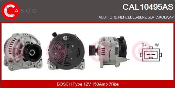 CAL10495AS CASCO Генератор