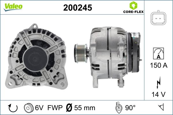 200245 VALEO Генератор