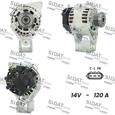 A12VA0821A2 SIDAT Генератор